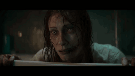 Woman Turns To Evil Dead GIF