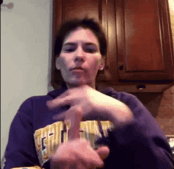 Woman Unsure American Signs GIF