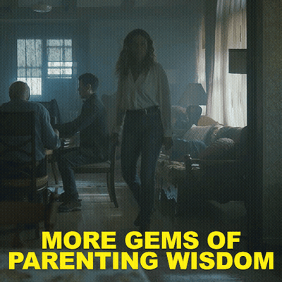 Woman Walking More Gems Of Parenting Wisdom GIF