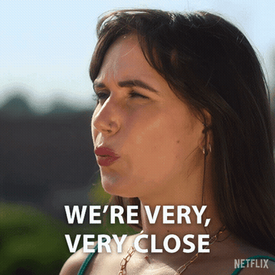 Woman We're Very Very Close GIF