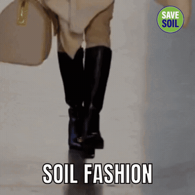 Woman Wearing Belt Saying Soil Fashion GIF
