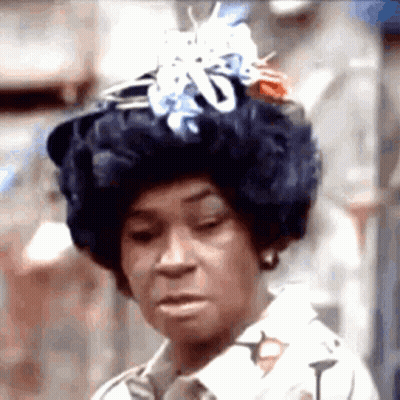 Woman Wearing Blue Hat With 50 GIF