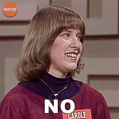 Woman Wearing Carole Name Tag GIF