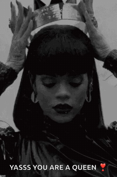 Woman Wearing Crown Yasss You Are A Queen GIF