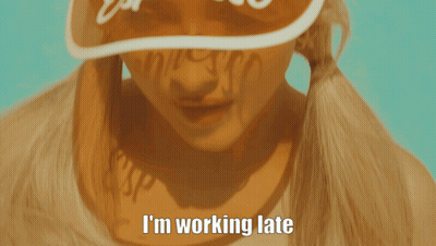 Woman Wearing Expresso Hat GIF
