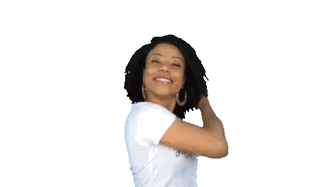 Woman Wearing Fair 4 Naturals T-Shirt Sticker