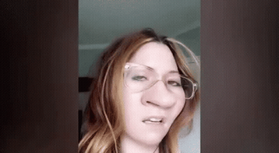 Woman Wearing Glasses And Big Nose GIF