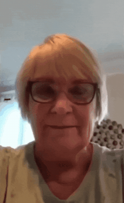 Woman Wearing Glasses And Sweater GIF