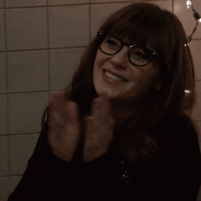 Woman Wearing Glasses Smiling GIF