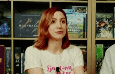 Woman Wearing Go Go Go Shirt GIF