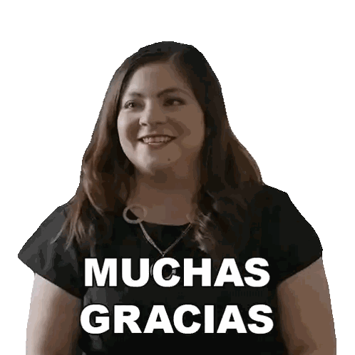 Woman Wearing Gracias Shirt Sticker