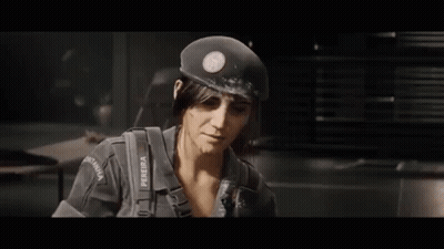 Woman Wearing Hat And Backpack GIF