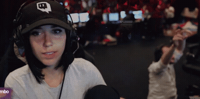 Woman Wearing Headphones And Hat Saying Mbo GIF