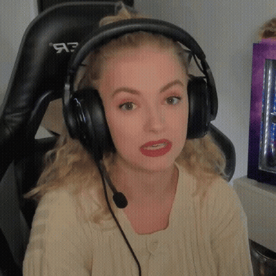 Woman Wearing Headphones And Microphone GIF