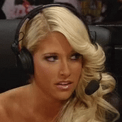 Woman Wearing Headphones And Microphone GIF