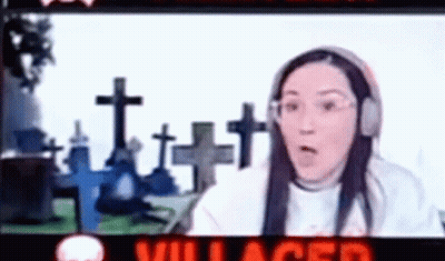 Woman Wearing Headphones At Cemetery GIF