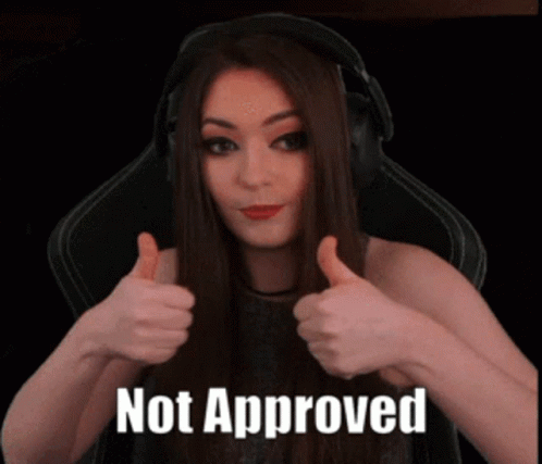 Woman Wearing Headphones Giving Thumbs Up GIF