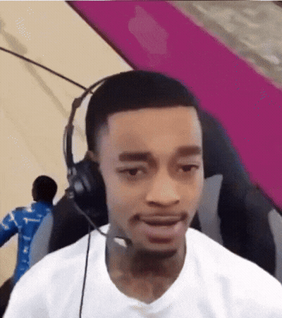 Woman Wearing Headphones Holding Microphone GIF