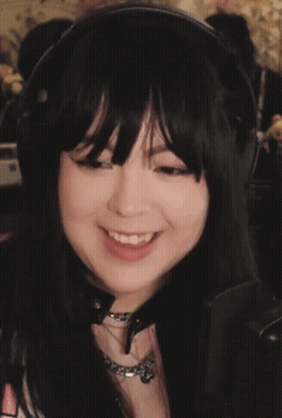 Woman Wearing Headphones Says I'm Very Smart GIF