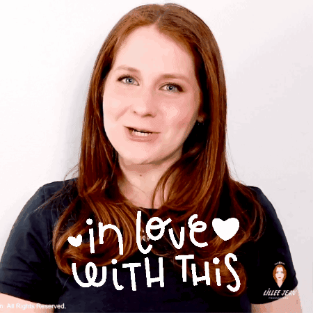 Woman Wearing In Love With This Shirt GIF