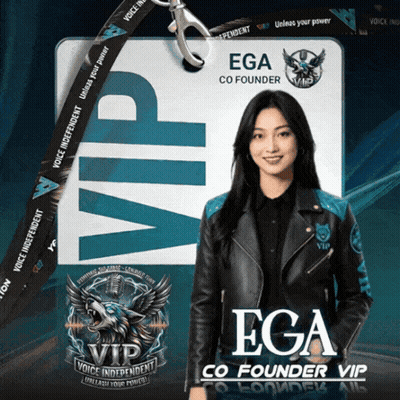 Woman Wearing Lanyard Saying Natali GIF