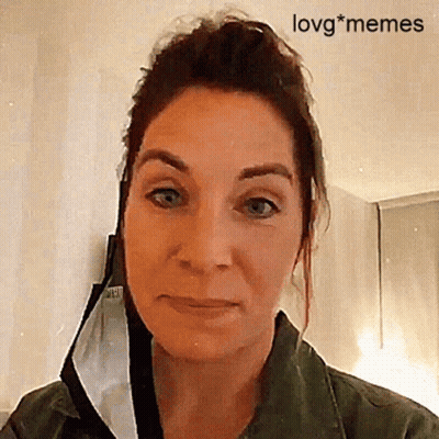 Woman Wearing Mask Saying Love * Memes GIF