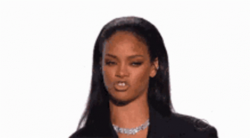 Woman Wearing Necklace Making Funny Face GIF