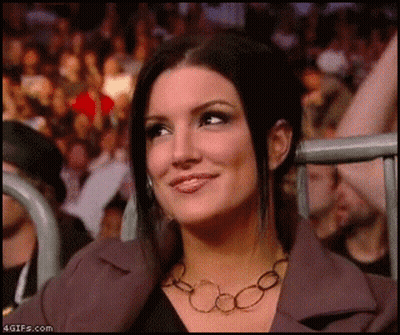 Woman Wearing Necklace Smiling GIF