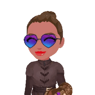 Woman Wearing Sunglasses And Glove Easy Like This Sticker