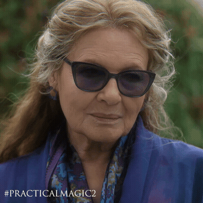 Woman Wearing Sunglasses #PracticalMagic2 GIF