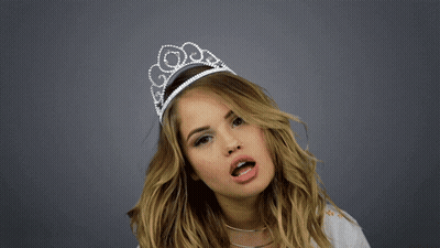 Woman Wearing Tiara Says Im A Princess GIF