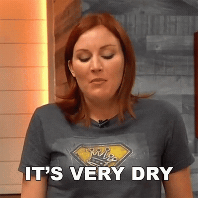 Woman Wearing Very Dry T-Shirt GIF