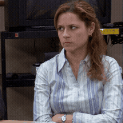 Woman Wearing Watch Sits In Front Of Television GIF