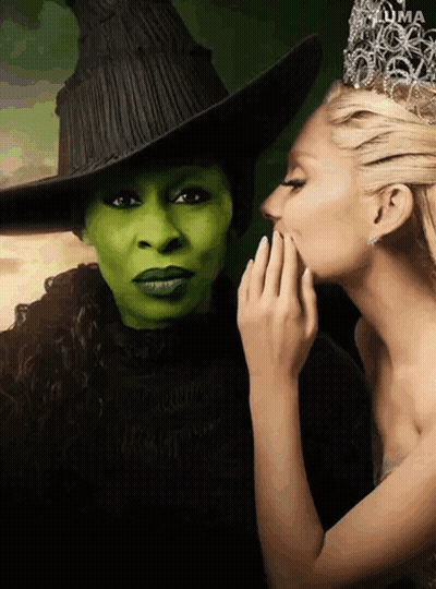 Woman Whispering Into Ear Crown Uma GIF