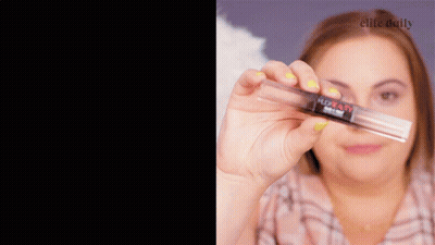 Woman With Arabic Tattoo GIF