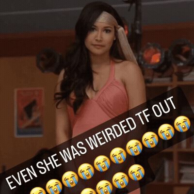 Woman With Bandage And Weirded Out Text GIF