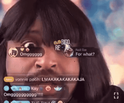 Woman With Bigo Replay GIF