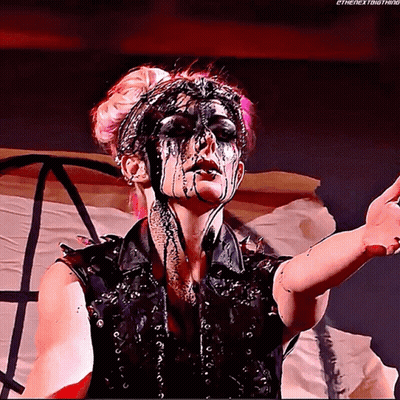 Woman With Black Paint On Face #Thenextbigthing GIF