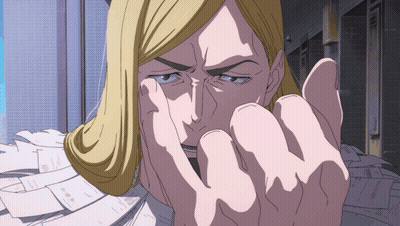 Woman With Blonde Hair Covering Face With Hands GIF
