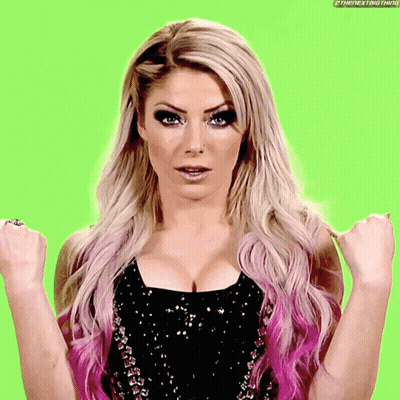 Woman With Blonde Hair Making Funny Face GIF