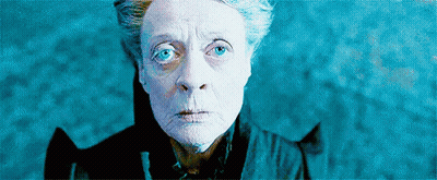 Woman With Blue Eyes And Serious Look GIF