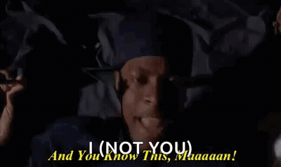 Woman With Blue Hair Holding Lightsaber Says I'm Nothing Like You