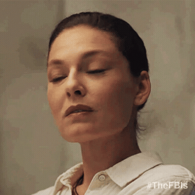Woman With Blue Hair Smiling GIF