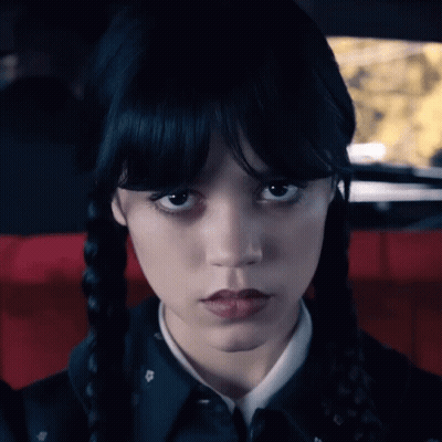 Woman With Braided Hair Close Up GIF