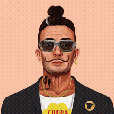 Woman With Chanel Perfume Bottle On Chest GIF