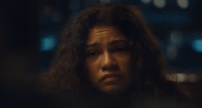 Woman With Closed Eyes GIF