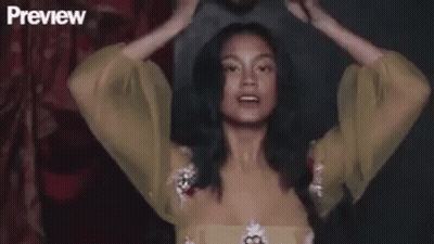 Woman With Crown Smiling Making Funny Face GIF