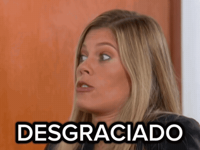 Woman With Desgraciado Sticker GIF