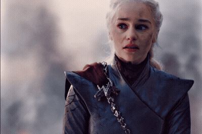 Woman With Dragon Necklace GIF