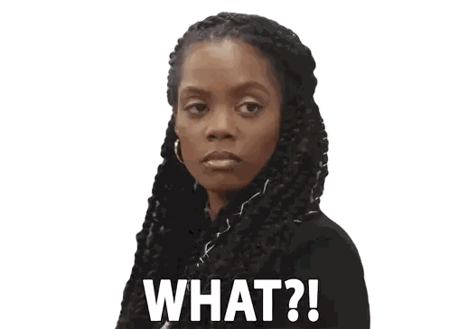 Woman With Dreadlocks And What On Face Sticker